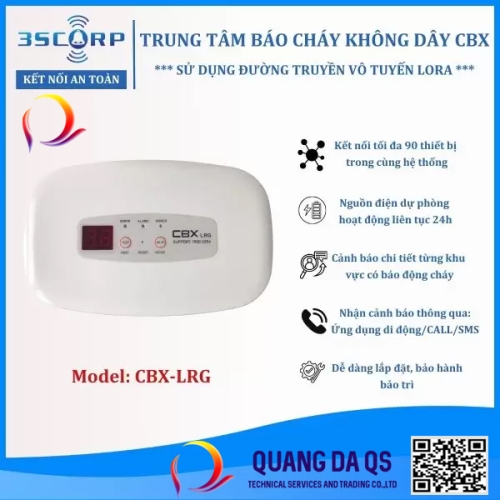 Thiết bị quản lý trung tâm không dây CBXLRG
